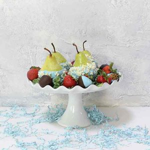 Choco-Dipped Strawberries & Pears Gift Set