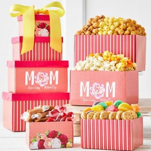 Blooms For Mom Gift Tower