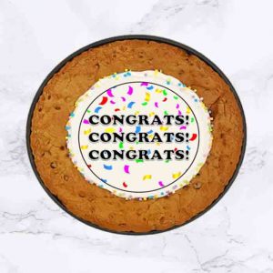 Congrats Cookie Cake