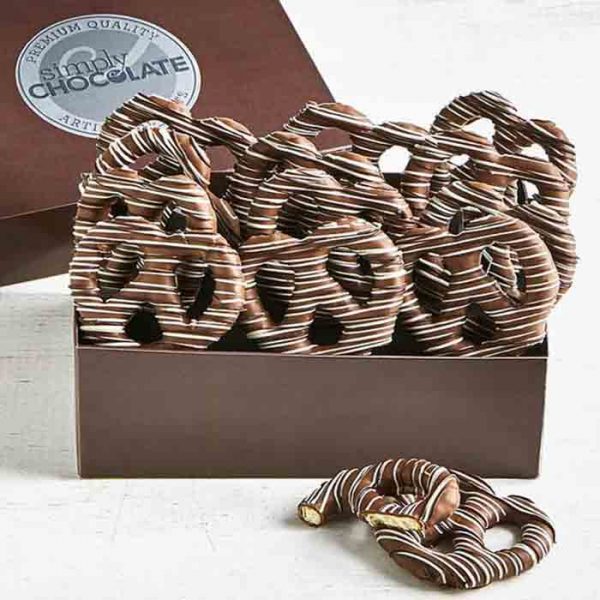 Simply Chocolate Divine Chocolate Pretzel Twists