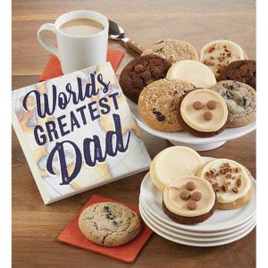 Father's Sign and Cookies