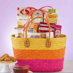 Bright Brunch Time Gift Tote