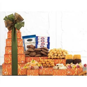 Chocolate and Sweets Gift Tower