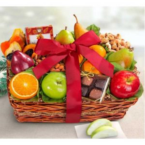 Orchard Delight Fruit and Gourmet Basket