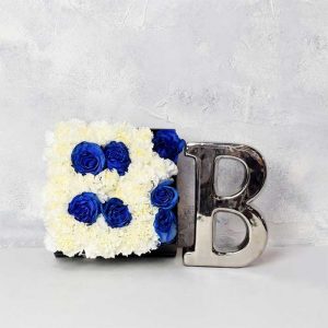 Flower Box Gift Basket