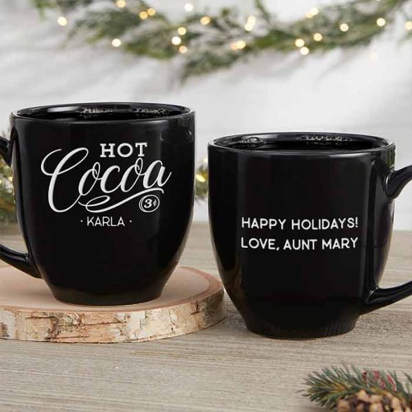 Hot Cocoa Personalized Vintage