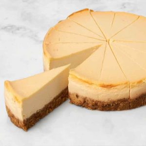 New York Baked Vanilla Cheesecake