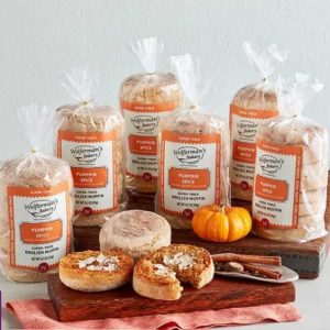 Pumpkin Spice Super-Thick English Muffins