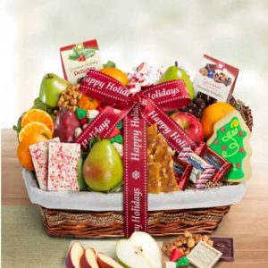 Holiday Gathering Fruit & Sweets Basket