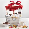 Godiva Winter White Gift Basket