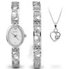 Sekonda Quartz White Dial Ladies Watch Gift Set .