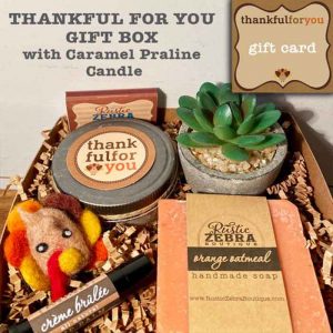 Thankful For You Gift Box