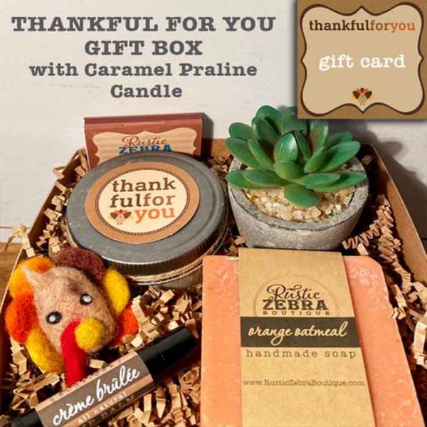 Thankful For You Gift Box