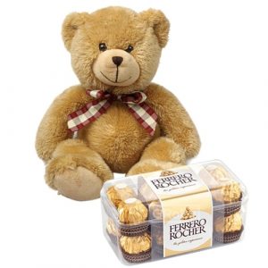 Devilishly Good Ferrero Rocher Chocolates with Teddy
