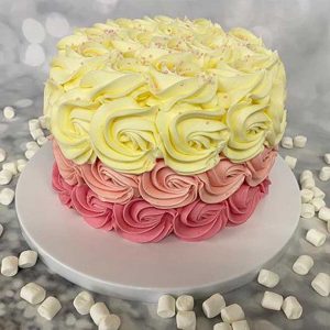 Pretty in Pink Celebration Cake