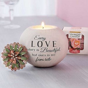 Love Story Candle & Yankee Candle