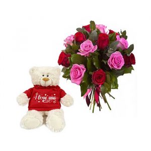 Love Bear & Love Roses