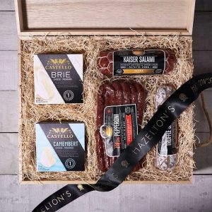 The Rustic Meat and Cheese Gift Crate