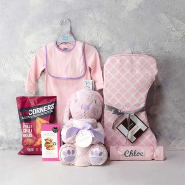 BABY GIRL’S FIRST GIFTS BASKET