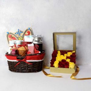 PURE LOVE FOR THE BABY GIFT BASKET