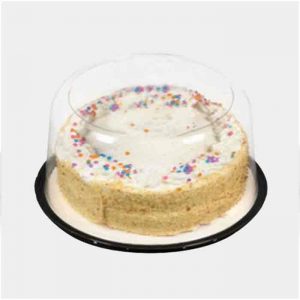 Round Shape Vanilla Cake