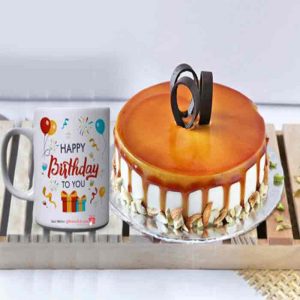 Divine caramel cake