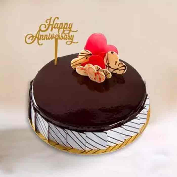 80 Rose Garden Heavenly Cookie Cake Half Kg Eggless | Birthday Cake | Anniversary  Cake | Nextday Delivery : Amazon.in: Grocery & Gourmet Foods