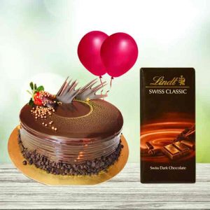 Cake balloon Chocolate Combo