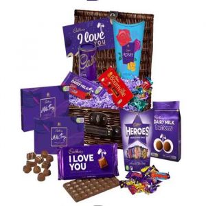 Cadbury Valentine's Day Chocolate Basket
