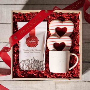 Valentine’s Day Hot Chocolate & Cookies Gift Set
