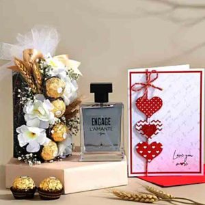 Aromatic Love You More Chocolatey Hamper for Men