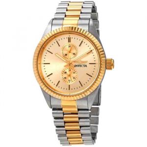 Invicta Specialty Champagne Dial Men's Watch