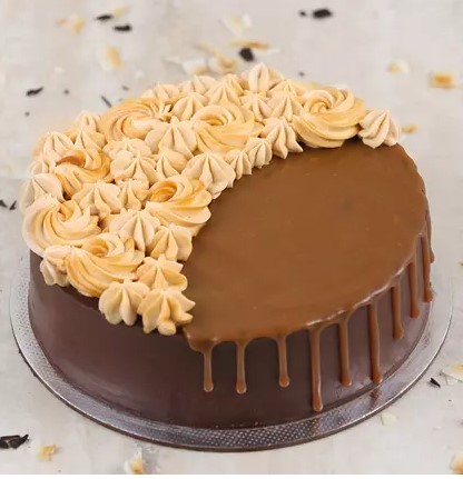 Chocolate Caramel Cake- Half Kg