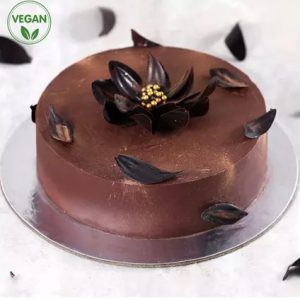 Classic Chocolate Vegan Cake Half Kg