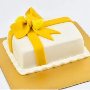 Special Gift Wrapped Mono Cake