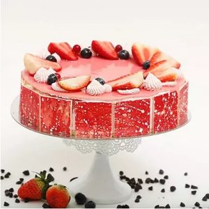 Strawberry Flavour Cake- Half Kg