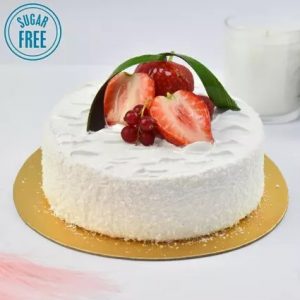 Sugar Free Vanilla Cake Half Kg