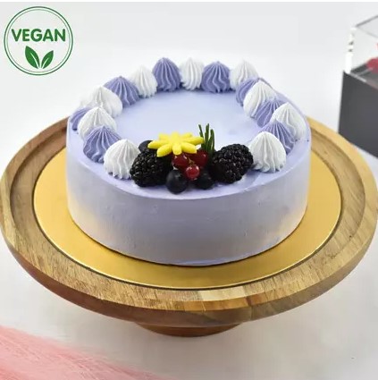 Vegan Vanilla Berry Cake Half Kg