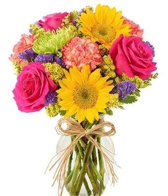 Bright Sunflower Bouquet